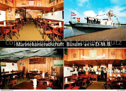 Buesum Nordseebad Marinekameradschaft Buesum Gastraeume SM ex Capella Beckum
