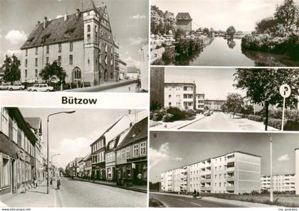 Buetzow Schloss Wilh Pieck Strasse Alter Hafen Calr Moltmann Strasse Lenin Ring