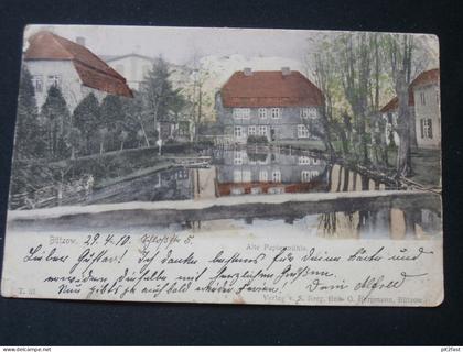 Papiermühle Bützow i.M. , 1910 , Mecklenburg , Ansichtskarte , CPA , AK !!