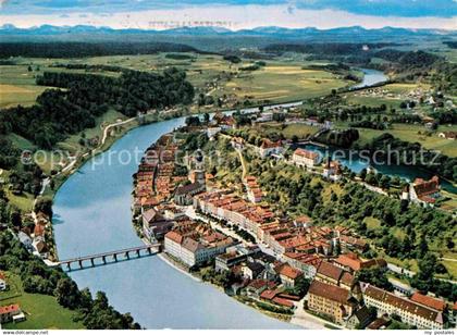 Burghausen Salzach Fliegeraufnahme