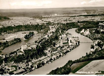 Burghausen Salzach Fliegeraufnahme