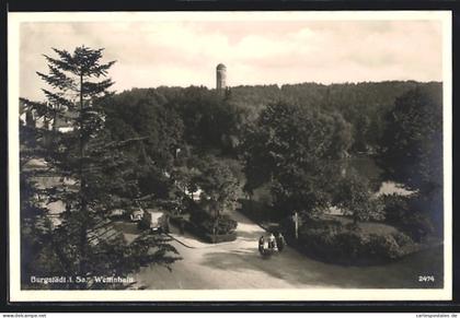AK Burgstädt i. Sa., Wettinhain