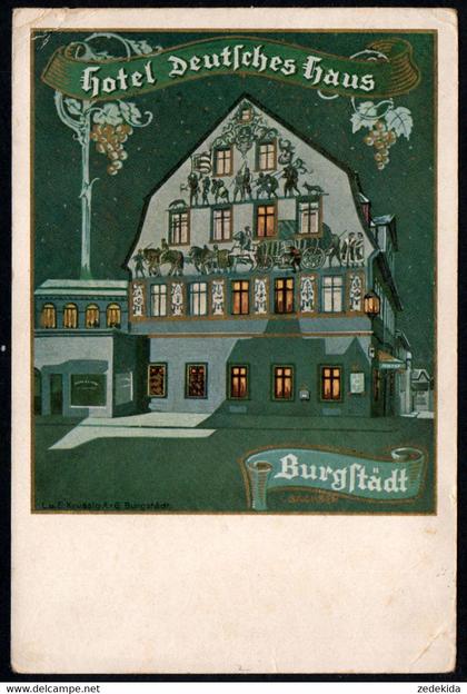 E9202 - Burgstädt Hotel Deutsches Haus