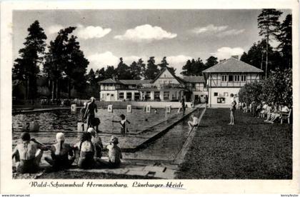 Lüneburger Heide, Wald-Schwimmbad Hermannsburg