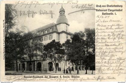 Berlin-Charlottenburg - Restaurant Tiergartenhof