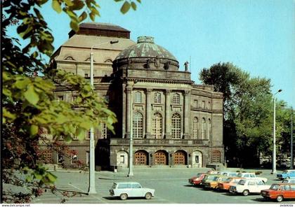 I6559 - TOP Karl Marx Stadt Opernhaus Theater Parkplatz - Verlag Bild und Heimat Reichenbach