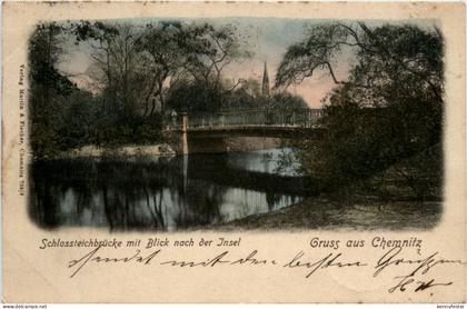 Chemnitz - Schlossteichbrücke