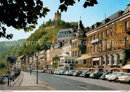 Cochem Mosel Promenade Burg Cochem