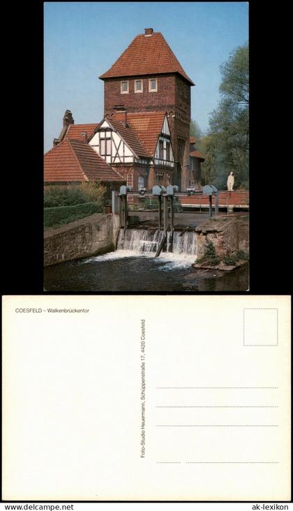 Ansichtskarte Coesfeld Walkenbrückentor 1980