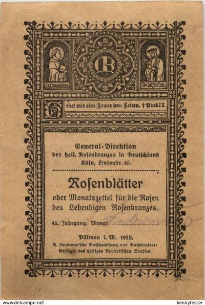 Dülmen - Rosenblätter