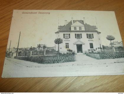 alte AK - Neucoswig i. Sa. , 1917 , Gemeindeamt , Coswig , Ansichtskarte !!