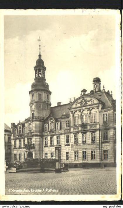Crimmitschau Rathaus x 1954