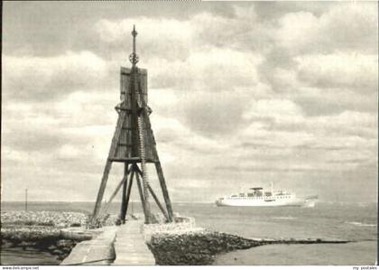 Cuxhaven Nordseebad Cuxhaven Kugelbake x 1972