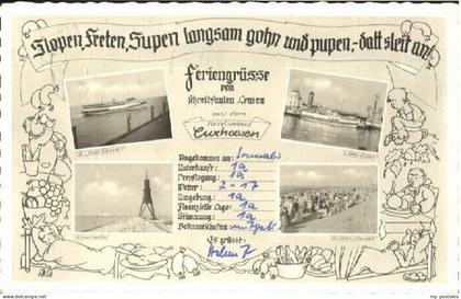 Cuxhaven Nordseebad Cuxhaven  x 1957