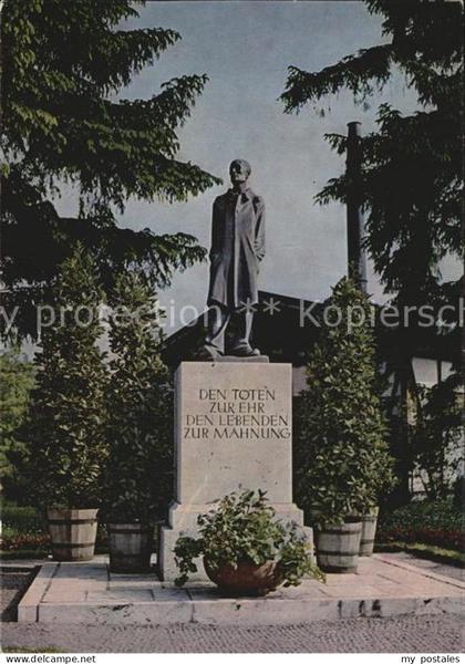 Dachau Denkmal im Krematorium