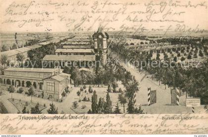 Doeberitz Truppenuebungsplatz Baracken-Lager Feldpost