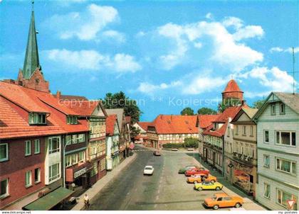 Dannenberg  Elbe Luechow-Dannenberg Niedersachsen Markt Kirchturm Rundturm Fachw