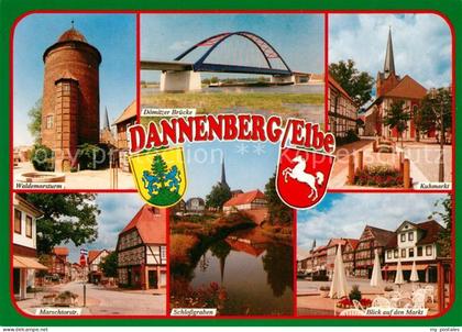 Dannenberg Elbe Marschtorstrasse Kuhmarkt Doemitzer Bruecke Schlossgraben