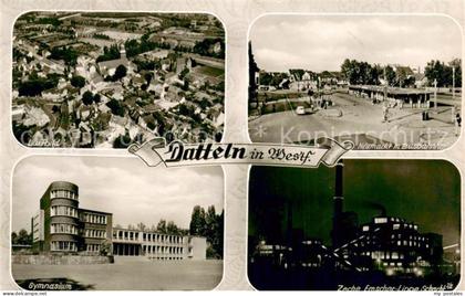 Datteln Fliegeraufnahme Gymnasium Zeche-Emscher-Lippe1/2