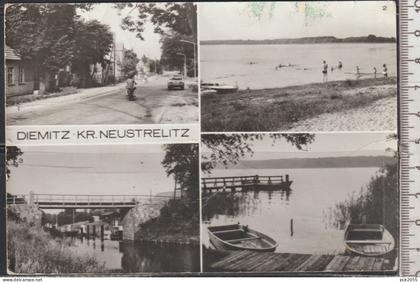 DIEMITZ - Kr. NEUSTRELITZ - (Beschriftet ) - nicht gelaufen - ( AK 7683 )