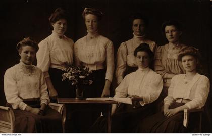 Detmold, Damen, Foto-AK, Photograph Beckmann, Detmold