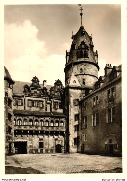 Detmold, Schloss Detmold, Innenhof, 1960