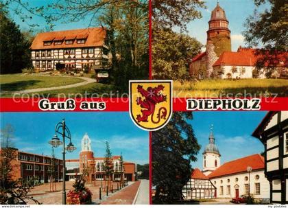 Diepholz Kirche Rathaus Stadtansichten