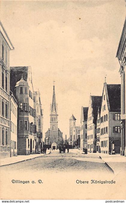 Deutschland - DILLINGEN - Obere Königstraße