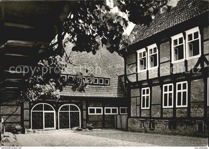 Burg Dinklage Benediktinerinnenkloster St Scholastika Innenhof
