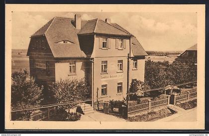 AK Doberschau b. Bautzen, Restaurant und Konditorei Fleckl, Bes. A. Fleckl