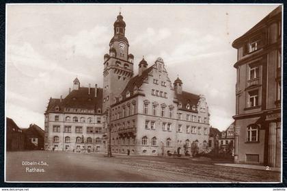 A9618 - Döbeln - Rathaus - Trinks - gel 1934