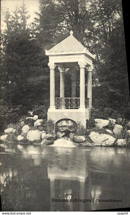 CPA Donaueschingen Donautempel