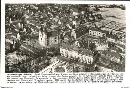 Donaueschingen Fliegeraufnahme