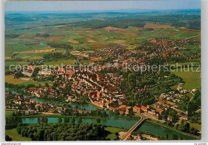 Donauwoerth Bayern Fliegeraufnahme