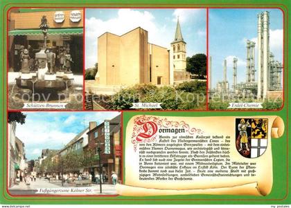 Dormagen Sankt Michael Schuetzenbrunnen Koelner Strasse