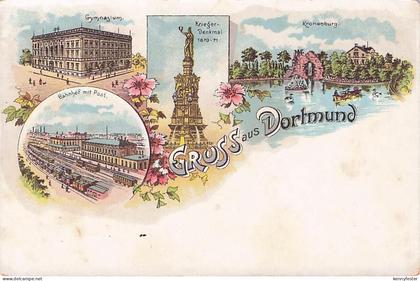 Dortmund Gymnasium u.Kronenburg Kat. Dortmund