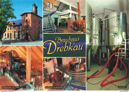 Drebkau Kircher Brauhaus Sudhaus Malzboden mit Trieur Sudhaus Laeuterbottich Gae