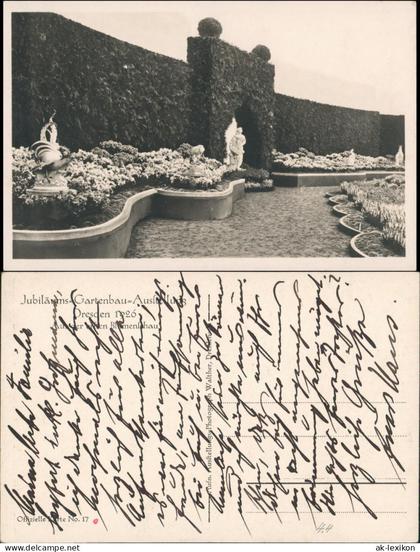 Ansichtskarte Dresden Jubiläums Gartenausstellung 1926