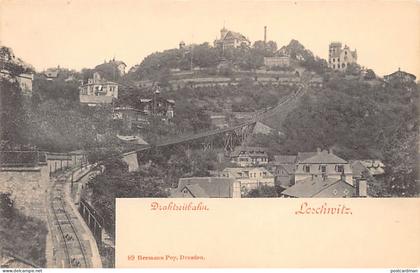 Deutschland - Loschwitz (SN) Dresden Drahtseilbahn Verlag Hermann Poy Dresden