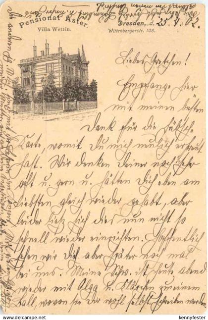 Dresden - Pensionat Aster - Villa Wettin - Litho