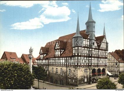 Duderstadt Rathaus Mariensaeule