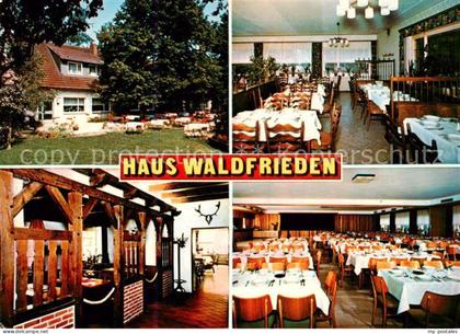 Duelmen Gasthaus Waldfrieden Gastraeume