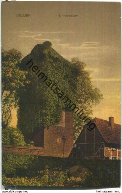 Dülmen Nonnenturm - Verlag Jos. Sievert Dülmen ca. 1910