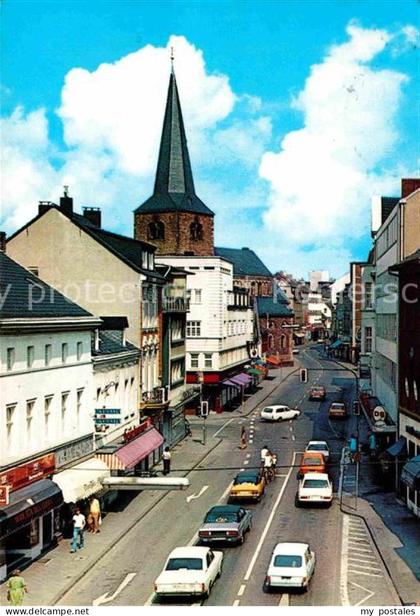 Hilden Duesseldorf Mittelstrasse Kirche