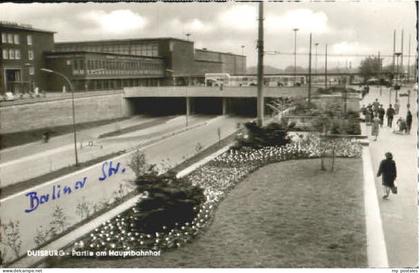 Duisburg Ruhr Duisburg Bahnhof o 1963