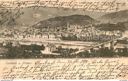 Eberbach Neckar Gesamtansicht