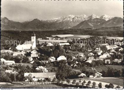 Ebersberg Oberbayern Panorama mit bayer Alpen