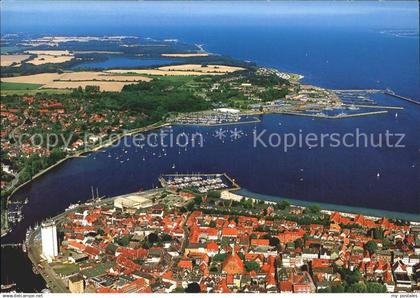 Eckernfoerde Fliegeraufnahme