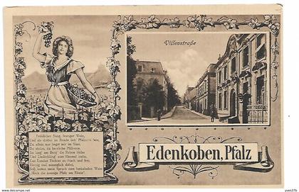 EDENKOBEN, Pfalz - Villenstrabe