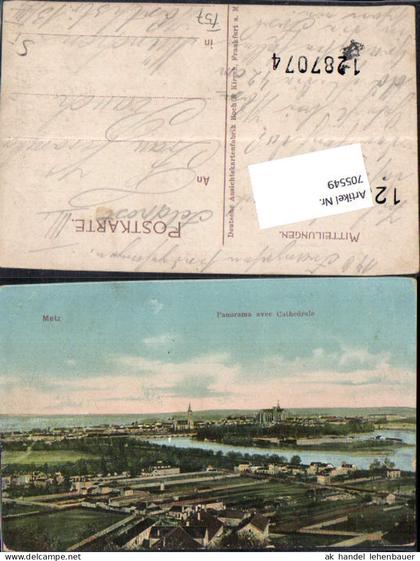 705549 Metz Lothringen Kaserne